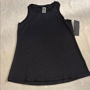 Mono B Black Athletic Tank Top Razor Back Size Medium NWT